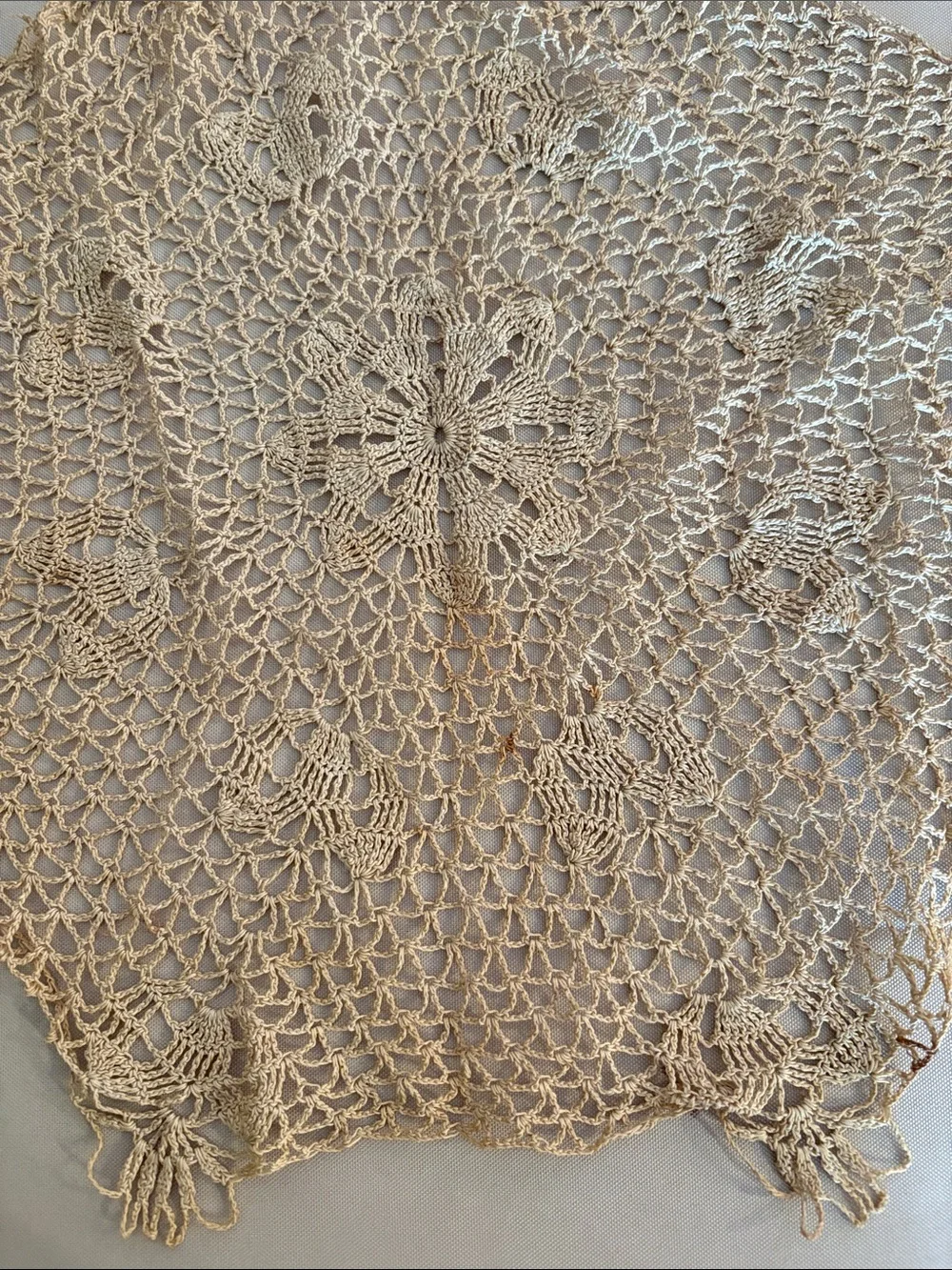 Vintage Crochet Doily handmade